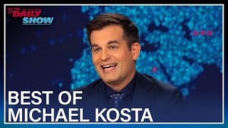 Michael Kostas Top Moments as Guest Host  The Daily Show [upl. by Deryl]