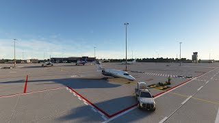 MSFS Krakow John Paul II EPKK  Munich Josef Strauss EDDM full flight vatsim Citation Longitude [upl. by Corbin]