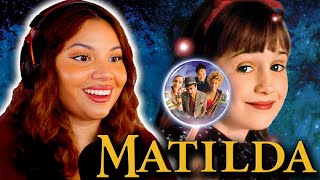 MATILDA 1996 FIRST TIME WATCHING MOVIE I HAD NO IDEA WHAT TO EXPECT ACTRESS REACTS [upl. by Aliehc291]