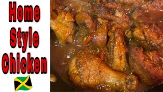 🇯🇲JAMAICAN STYLE FRICASSEE CHICKEN🍗 [upl. by Herzog]