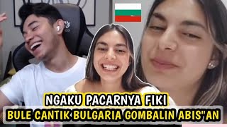 CATLYN Bule cantik Bulgaria ini buat Fiki Naki kaget karena ngaku pancarnya  OME TV [upl. by Cindie]