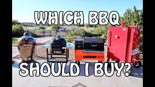 Which is the best BBQ Grill or Smoker to Choose and Buy  Charcoal Briquettes Wood Barbecues  4k [upl. by Riccardo]