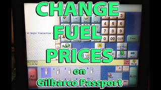 Changing Fuel Prices on Gilbarco Passport [upl. by Phila]