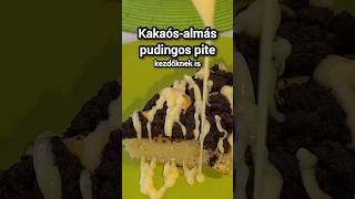 Kakaós almás pudingos pite [upl. by Vez]