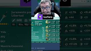 🍃 Flexeo de Kazuha 🍃  Luxfero de Twitch [upl. by Einahpit]