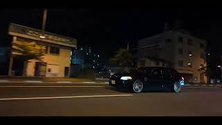 BMW F11 523d  Fukushima City Night Drive [upl. by Kast647]