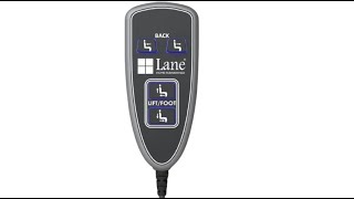 Lane Furniture  Power Recliner Lift Chair Replacement Hand Wand Remote [upl. by Barbabas]