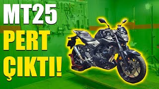 YAMAHA MT 25 EKSPERTİZİ YAPTIK [upl. by Atat455]