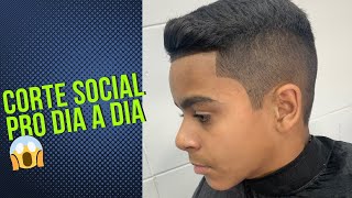 Como fazer um corte social no pente 1 😱 [upl. by Dillie682]