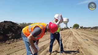 DCP Testing and Tensar TX160 Subgrade Stabilization  Mason City IA [upl. by Holds]