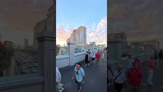 INCREDIBLE SKIES over the Las Vegas Strip lasvegas sunset shorts walkingtour [upl. by Ellery]