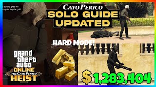 UPDATE Cayo Perico 2024 Solo Elite Challenge Full Bag Loot  Door Glitch Still Works GTA 5 Online [upl. by Ruhnke]