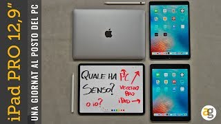 Recensione iPAD PRO 129quot una giornata SENZA PC [upl. by Boles215]