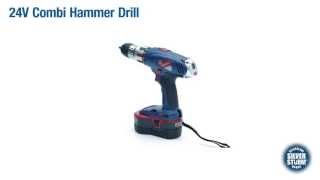 SILVERSTORM 24V COMBI HAMMER DRILL [upl. by Rats]