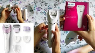 Philips Satinelle EpilatorReview Demo  how to use epilator  Hair Remover [upl. by Ivar]