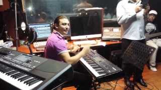 Répétition au studio Perfect sound avec lorchestre said bentika فرقة سعيد بن التقة [upl. by Ahsennod]