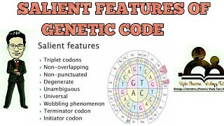 Salient features of genetic codes for NEET AIIMS JIPMER MCAT and all biology exams [upl. by Anigue542]