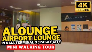 An Instant Look in A LOUNGE Tour NAIA Terminal 3 🇵🇭  A Premium Airport Lounge Mini Walking Tour [upl. by Suiram978]