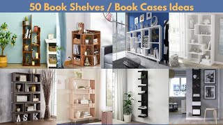 Top 50 Modular Bookshelf Ideas2024 Creative Corner Wall Shelves Ideas Wooden Bookcase Ideas [upl. by Mroz979]