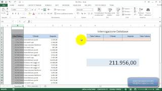 Excel 2013 Funzioni DB e Filtro Avanzato [upl. by Yung]