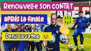 JSK▶️Denis lavagne renouvelle son contrat avec la JS Kabylie après la finale [upl. by Sihtnyc]