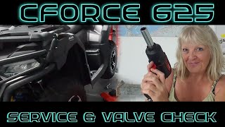 CFMoto CForce 625 How to do a First Full Service amp Valve Check [upl. by Pasquale]