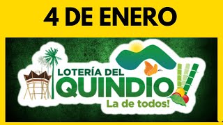 Resultado de la LOTERIA del QUINDIO del JUEVES 4 de enero de 2024 💫✅💰 ULTIMO SORTEO [upl. by Stier438]