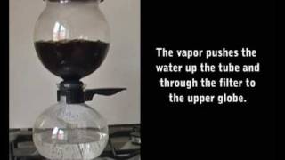 Vacuum Coffee Maker  How does it work Demo [upl. by Hughmanick]