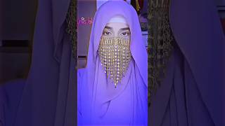 Abaya and hijab style with niqab sohanastores abaya hijab nosepiece new shorts fashion yt [upl. by Northington160]