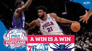 Sixers beat Hornets in disgusting rock fight  PHLY Sixers [upl. by Amme]