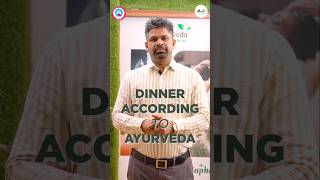 Ayurvedic Dinner Tips for Better Healthshorts [upl. by Lehcor]