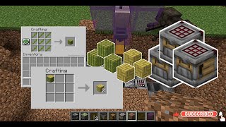 Fastest Bamboo Farm with Automatic Crafter In Minecraft 121 [upl. by Samaria457]