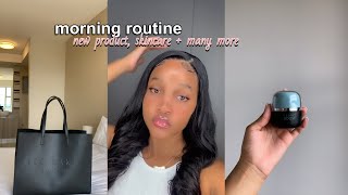 updated morning routine 🤍 [upl. by Adnamahs]