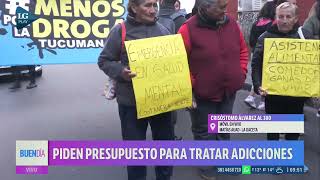 Corte y protesta en Crisóstomo Álvarez al 300 piden más presupuesto para tratar las adicciones [upl. by Notnats]