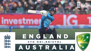 Duckett Hits 107  Highlights  England v Australia  5th Men’s Metro Bank ODI 2024 [upl. by Artapoelc]