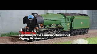 Trix 22886 Locomotive à vapeur classe A3 Flying Scotsman digitale sonore [upl. by Ia]