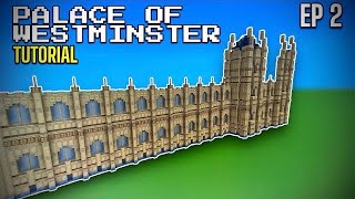 Minecraft Tutorial How To Build The Palace Of Westminster  Ep2 [upl. by Atik]