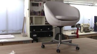 Assembling the IKEA SKRUVSTA Chair [upl. by Ecirtak42]