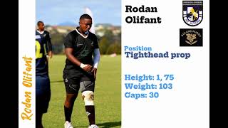 Rodan Olifant TributeProp that can play Flyhalf [upl. by Revilo275]