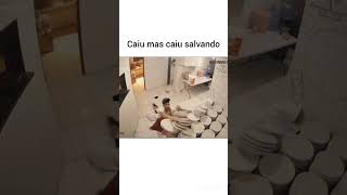 Caiu mas caiu salvando kkkkkkk  humor music memeantigo [upl. by Ahseikan]