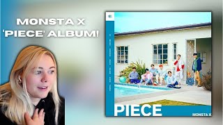 MONSTA X PIECE ALBUM  REACTION [upl. by Lsiel]