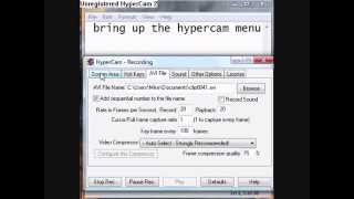 How to increase the FPS on hypercam 2 Very Simple [upl. by Ahsillek]