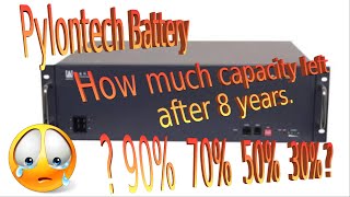 Pylontech battery very degraded [upl. by Suzanne]