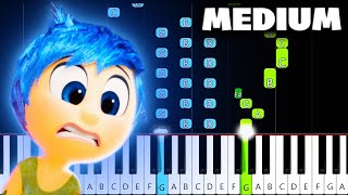 Bundle of Joy Inside Out  Piano Tutorial MEDIUM [upl. by Norine]