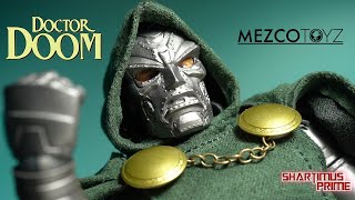 Mezco Doctor Doom One12 Collective Fantastic Four Comics Figure Review [upl. by Farica835]