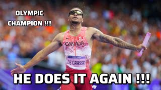 USA DQ CANADA OLYMPIC CHAMPION  Mens 4x100m relay final [upl. by Jerol]