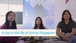 A day in the life at Solvay Singapore [upl. by Luise]