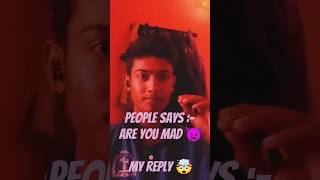 People says are you mad 💢 I replied Shayari by Anii  shayari [upl. by Albemarle140]