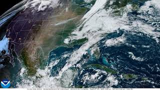 CONUS Oct 01 2024  24 Hour Timelapse [upl. by Guria183]