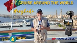 video Cruise around the world Vasco da Gama Hurghada Egypte  Captain Cruise online  Nicko Cruis [upl. by Vallie535]